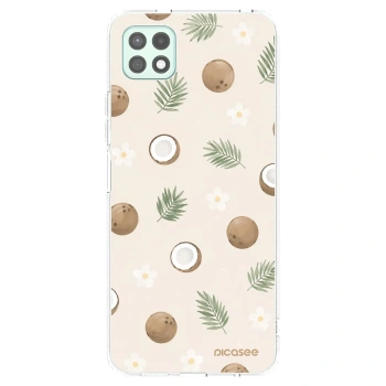 Picasee husă transparentă din silicon pentru Samsung Galaxy A22 A226B 5G - Coconut Breeze