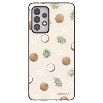 Picasee husă neagră din silicon pentru Samsung Galaxy A52s 5G A528B - Coconut Breeze