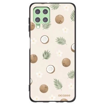 Picasee husă neagră din silicon pentru Samsung Galaxy A22 A225F 4G - Coconut Breeze