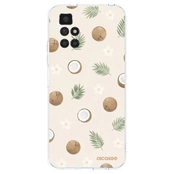 Picasee husă transparentă din silicon pentru Xiaomi Redmi 10 - Coconut Breeze