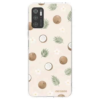 Picasee husă transparentă din silicon pentru Xiaomi Poco M3 Pro 5G - Coconut Breeze