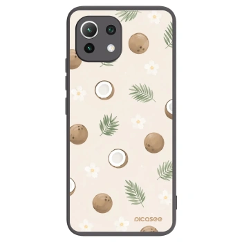 Picasee husă neagră din silicon pentru Xiaomi 11 Lite 5G NE - Coconut Breeze