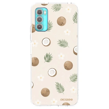 Picasee husă transparentă din silicon pentru Motorola Moto G60 - Coconut Breeze