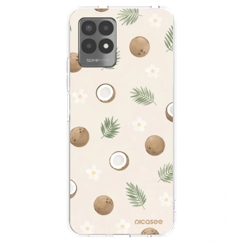 Picasee husă transparentă din silicon pentru Realme 8i - Coconut Breeze
