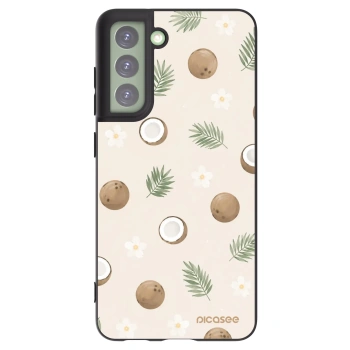 Picasee husă neagră din silicon pentru Samsung Galaxy S21 FE 5G - Coconut Breeze