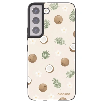 Picasee husă neagră din silicon pentru Samsung Galaxy S22 5G - Coconut Breeze