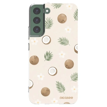 Picasee husă transparentă din silicon pentru Samsung Galaxy S22+ 5G - Coconut Breeze