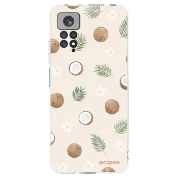 Picasee husă transparentă din silicon pentru Xiaomi Redmi Note 11 - Coconut Breeze