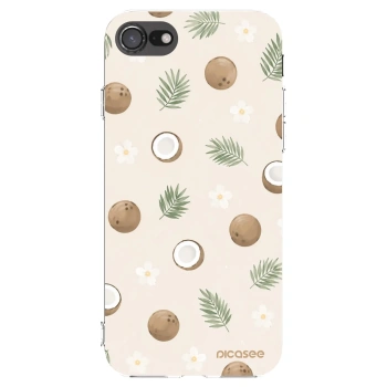 Picasee husă transparentă din silicon pentru Apple iPhone SE 2022 - Coconut Breeze