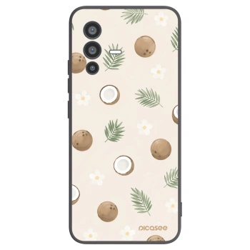 Picasee husă neagră din silicon pentru Vivo V23 5G - Coconut Breeze