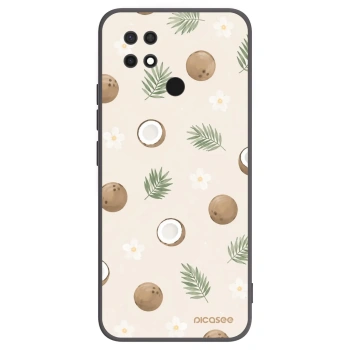 Picasee husă neagră din silicon pentru Xiaomi Redmi 10C - Coconut Breeze