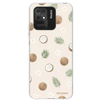 Picasee husă transparentă din silicon pentru Xiaomi Redmi 10C - Coconut Breeze