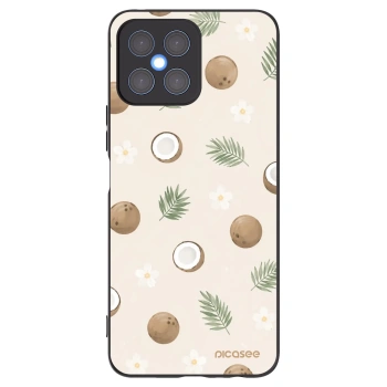 Picasee husă neagră din silicon pentru Honor X8 4G - Coconut Breeze