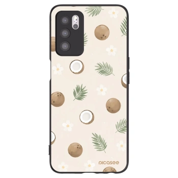 Picasee husă neagră din silicon pentru OPPO A16s - Coconut Breeze