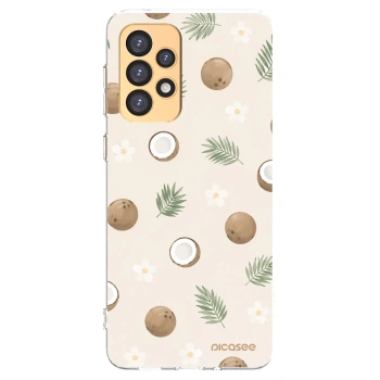 Picasee husă transparentă din silicon pentru Samsung Galaxy A33 5G A336 - Coconut Breeze