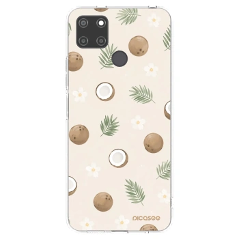 Picasee husă transparentă din silicon pentru Realme C21Y - Coconut Breeze