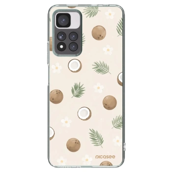 Picasee husă transparentă din silicon pentru Xiaomi Redmi Note 11 Pro+ 5G - Coconut Breeze