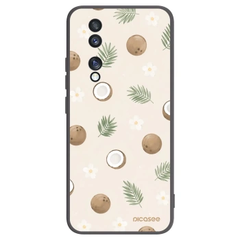 Picasee husă neagră din silicon pentru Honor 70 - Coconut Breeze