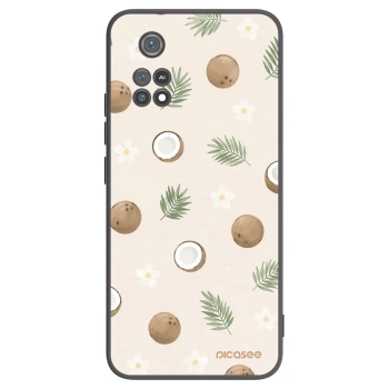 Picasee husă neagră din silicon pentru Xiaomi Poco M4 Pro - Coconut Breeze