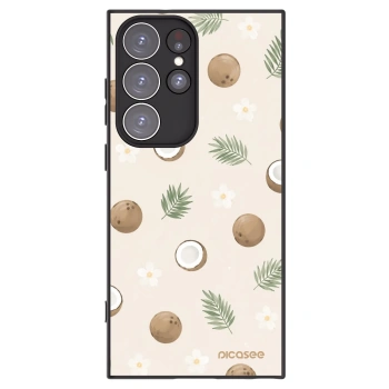 Picasee husă neagră din silicon pentru Samsung Galaxy S23 Ultra 5G - Coconut Breeze