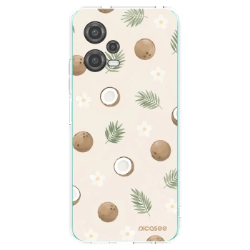 Picasee husă transparentă din silicon pentru Xiaomi Poco X5 - Coconut Breeze