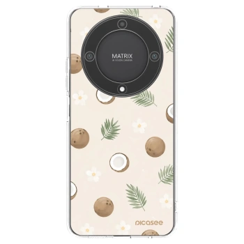 Picasee husă transparentă din silicon pentru Honor Magic5 Lite 5G - Coconut Breeze