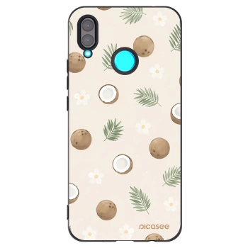 Picasee husă neagră din silicon pentru Huawei Nova 3 - Coconut Breeze