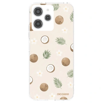 Picasee husă transparentă din silicon pentru Xiaomi Redmi 12 4G - Coconut Breeze