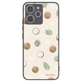 Picasee husă neagră din silicon pentru Xiaomi Redmi 12 4G - Coconut Breeze