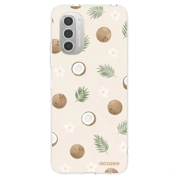 Picasee husă transparentă din silicon pentru Motorola Moto G51 - Coconut Breeze
