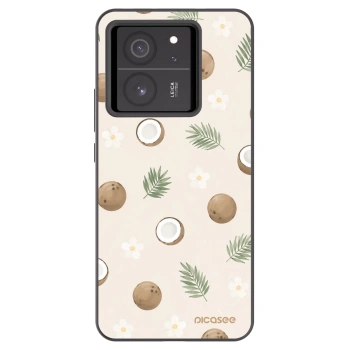 Picasee husă neagră din silicon pentru Xiaomi 13T - Coconut Breeze