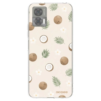 Picasee husă transparentă din silicon pentru Motorola Edge 30 Neo - Coconut Breeze