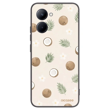 Picasee husă neagră din silicon pentru Realme C33 (2023) - Coconut Breeze