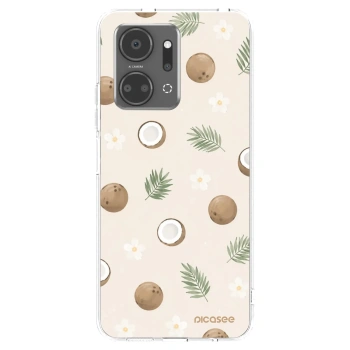 Picasee husă transparentă din silicon pentru Honor X7a - Coconut Breeze