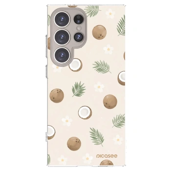 Picasee husă transparentă din silicon pentru Samsung Galaxy S24 Ultra S928B 5G - Coconut Breeze