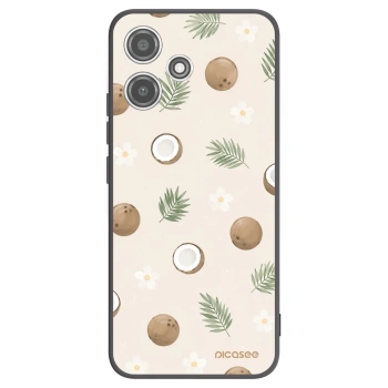 Picasee husă neagră din silicon pentru Xiaomi Redmi 12 5G - Coconut Breeze