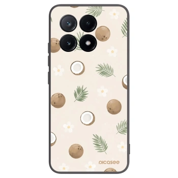 Picasee husă neagră din silicon pentru Xiaomi Poco X6 Pro - Coconut Breeze