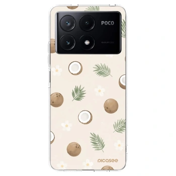 Picasee husă transparentă din silicon pentru Xiaomi Poco X6 Pro - Coconut Breeze