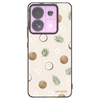 Picasee husă neagră din silicon pentru Xiaomi Redmi Note 13 Pro 5G - Coconut Breeze