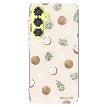 Picasee husă transparentă din silicon pentru Samsung Galaxy A35 5G A356B - Coconut Breeze