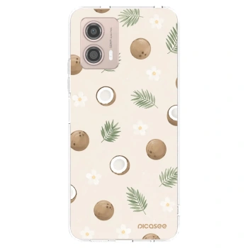 Picasee husă transparentă din silicon pentru Motorola Moto G53 5G - Coconut Breeze