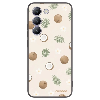 Picasee husă neagră din silicon pentru Vivo V40 SE 5G - Coconut Breeze