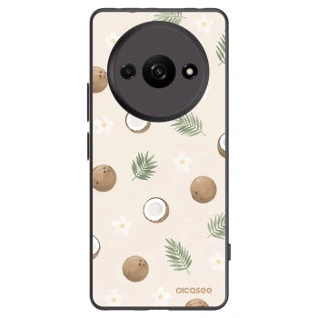 Picasee husă neagră din silicon pentru Xiaomi Redmi A3 - Coconut Breeze