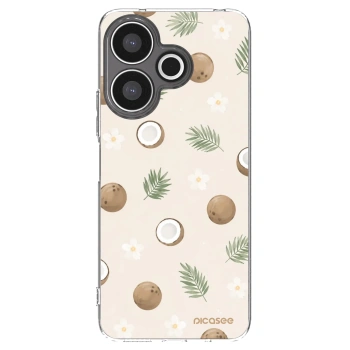 Picasee husă transparentă din silicon pentru Xiaomi Redmi 13 4G - Coconut Breeze