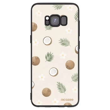 Picasee husă neagră din silicon pentru Samsung Galaxy S8 G950F - Coconut Breeze