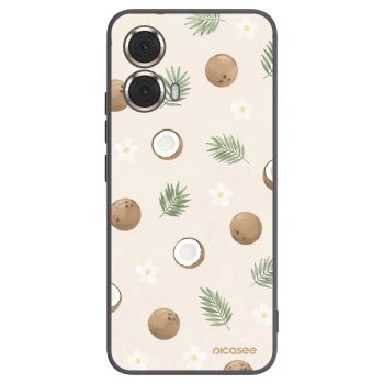 Picasee husă neagră din silicon pentru Motorola Moto G85 - Coconut Breeze