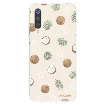 Picasee husă transparentă din silicon pentru Xiaomi Mi 9 - Coconut Breeze