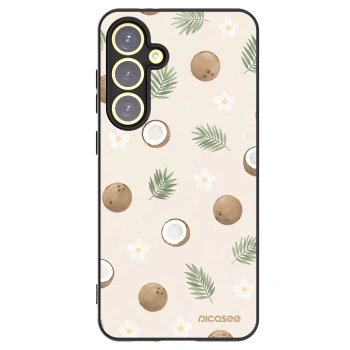 Picasee husă neagră din silicon pentru Samsung Galaxy S24 FE S721B - Coconut Breeze