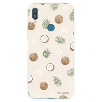 Picasee husă transparentă din silicon pentru Huawei Y7 2019 - Coconut Breeze