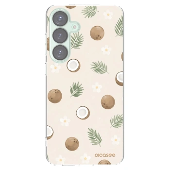 Picasee husă transparentă din silicon pentru Samsung Galaxy S25+ 5G - Coconut Breeze